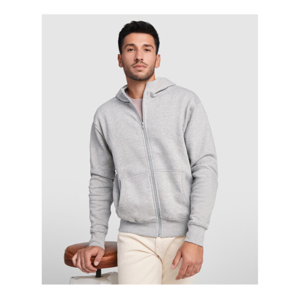 Felpa Basic Zip e Cappuccio - Uomo