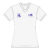 Bianco logo blu